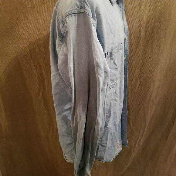 Hemisphere Indigo Denim full fit Shirt LG - Picture 5 of 7